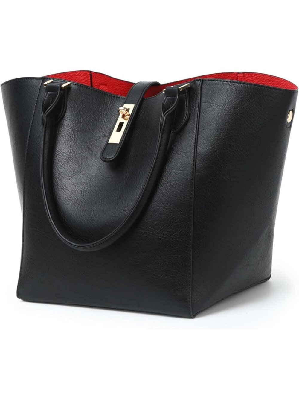 Spacious Women's Work Tote Bag - Stylish Big Bucket Purse, Versatile Handbag